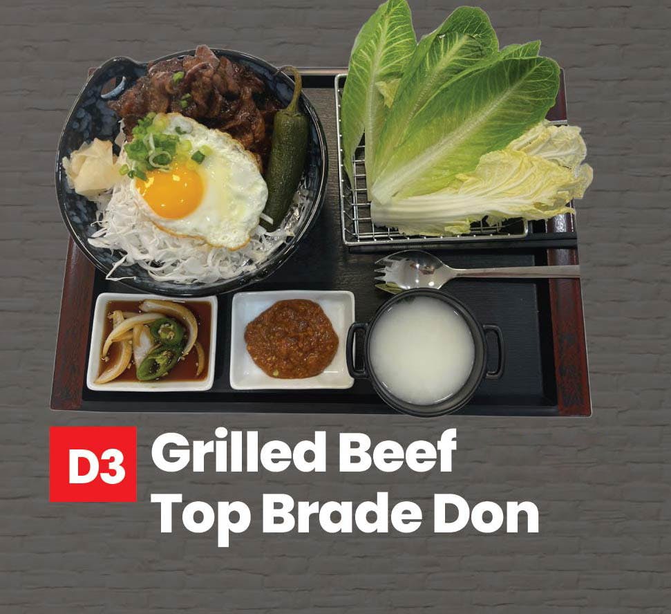 Grilled Beef Bulgogi Don